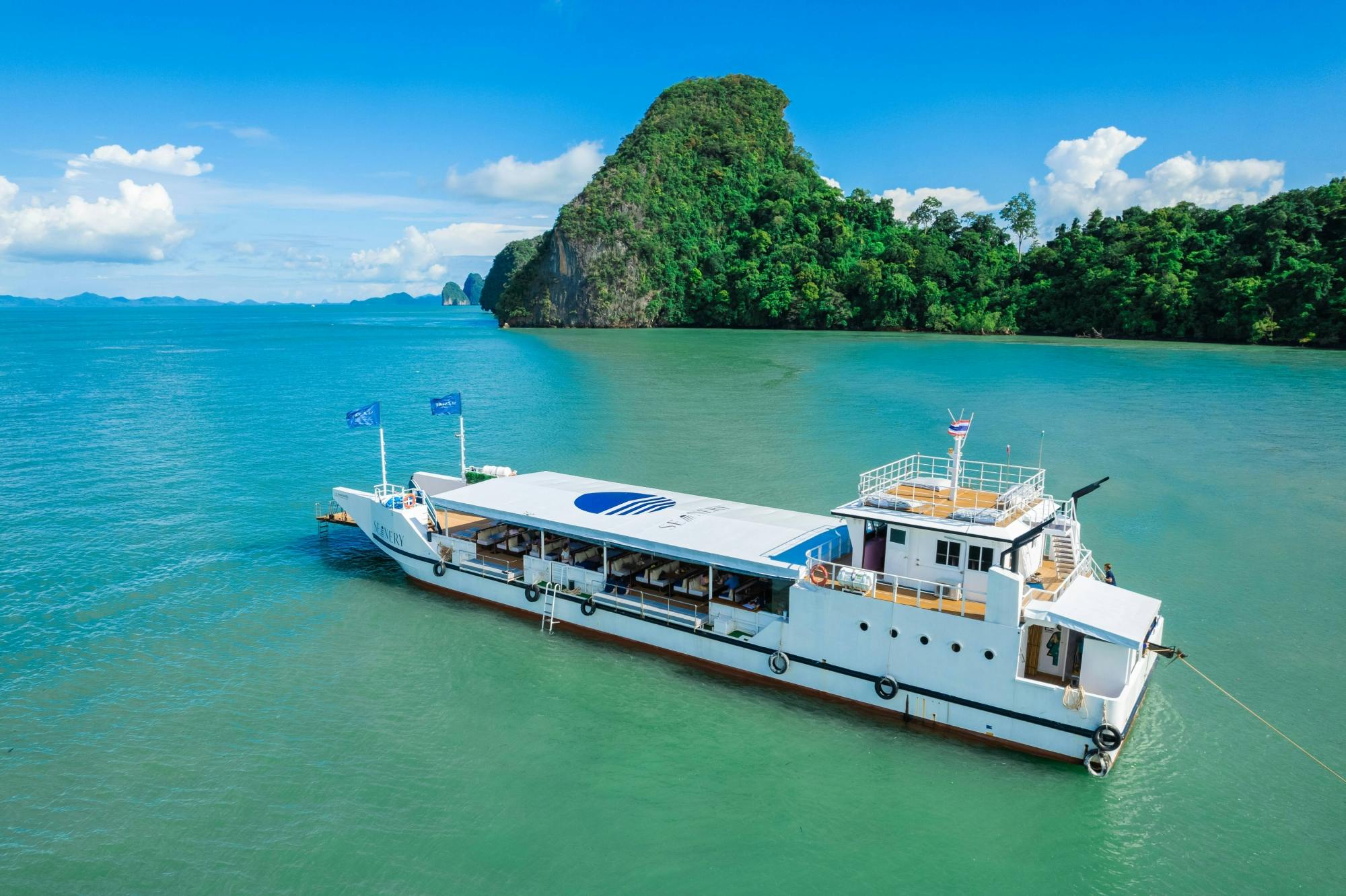 Full-day boat tour to Naka Island and James Bond Island