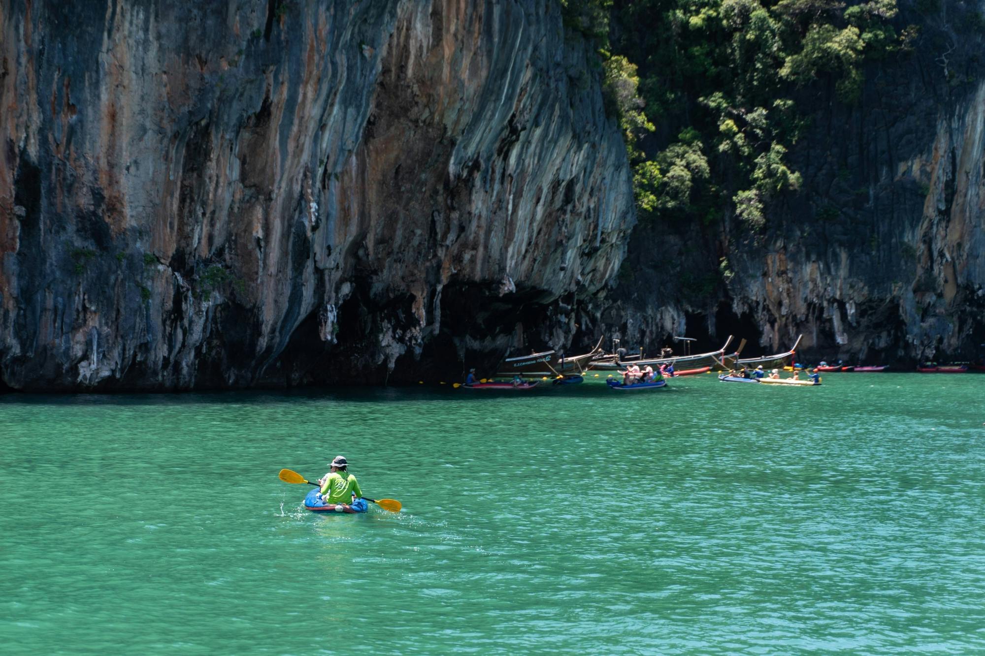 Full-day boat tour to Naka Island and James Bond Island