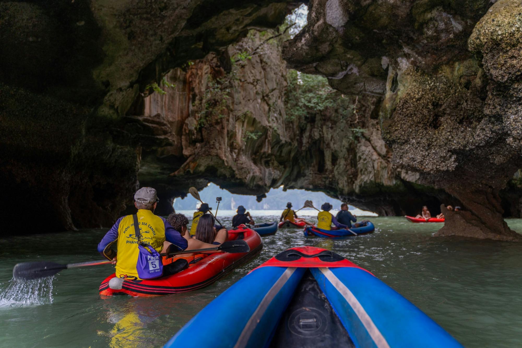 Full-day boat tour to Naka Island and James Bond Island