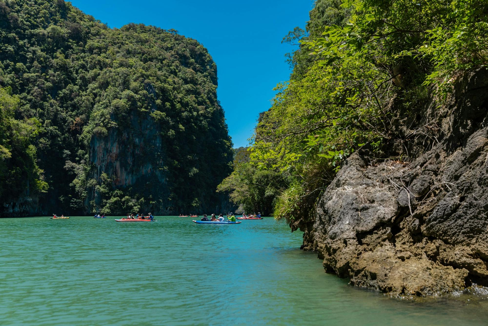 Full-day boat tour to Naka Island and James Bond Island