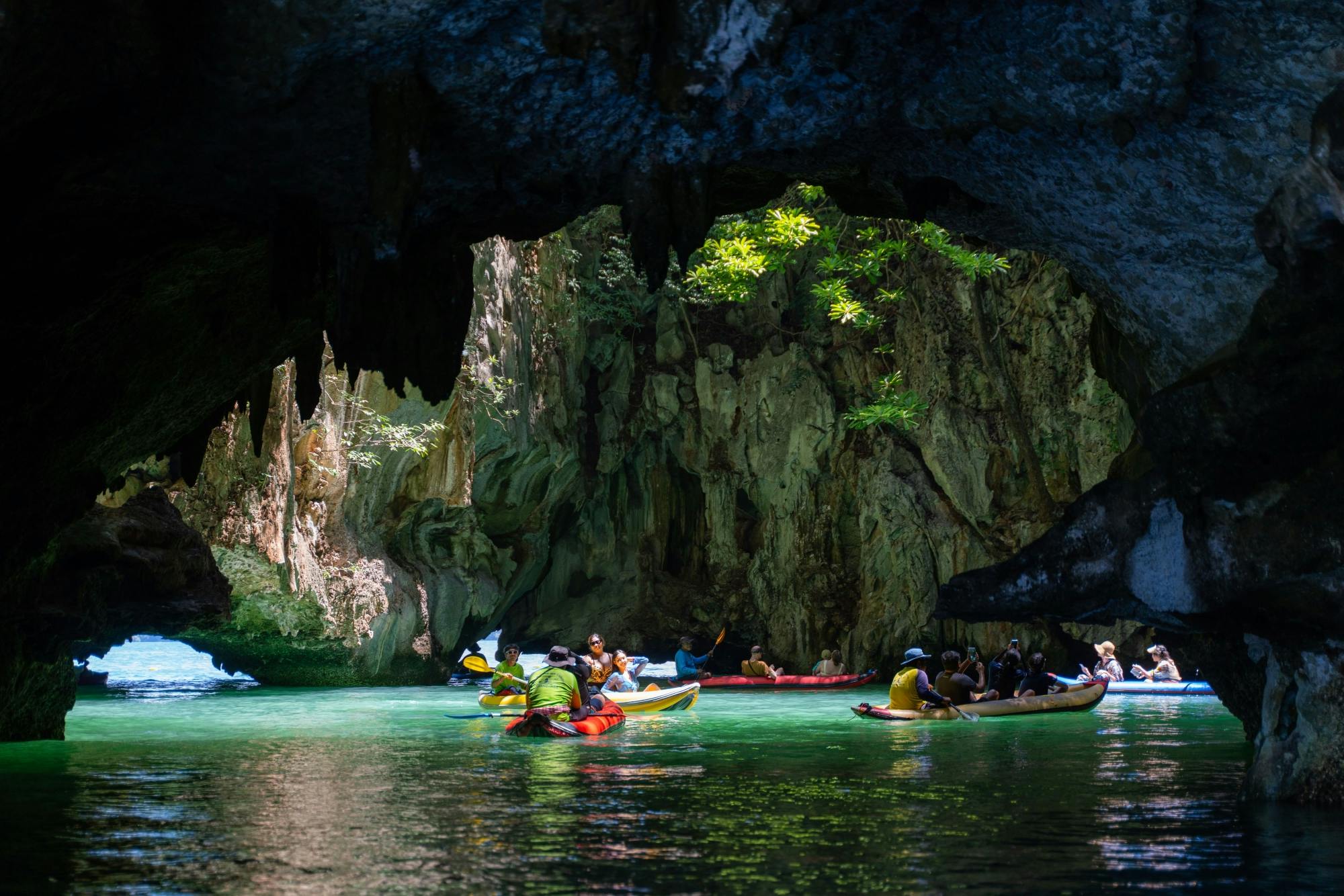 Full-day boat tour to Naka Island and James Bond Island