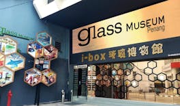 Entrance ticket to Penang Glass Museum with souvenir