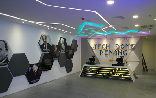 Entrada al Tech Dome Penang para las galerías científicas interactivas