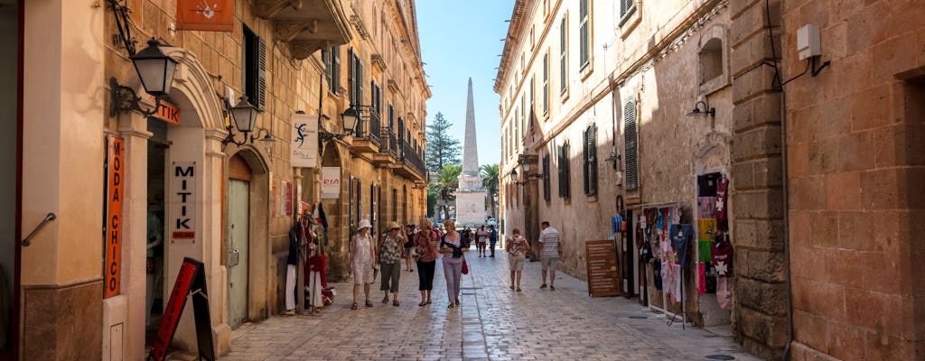 Ciutadella Rundgang mit Shopping, Besuch in El Toro und Casa Olivar