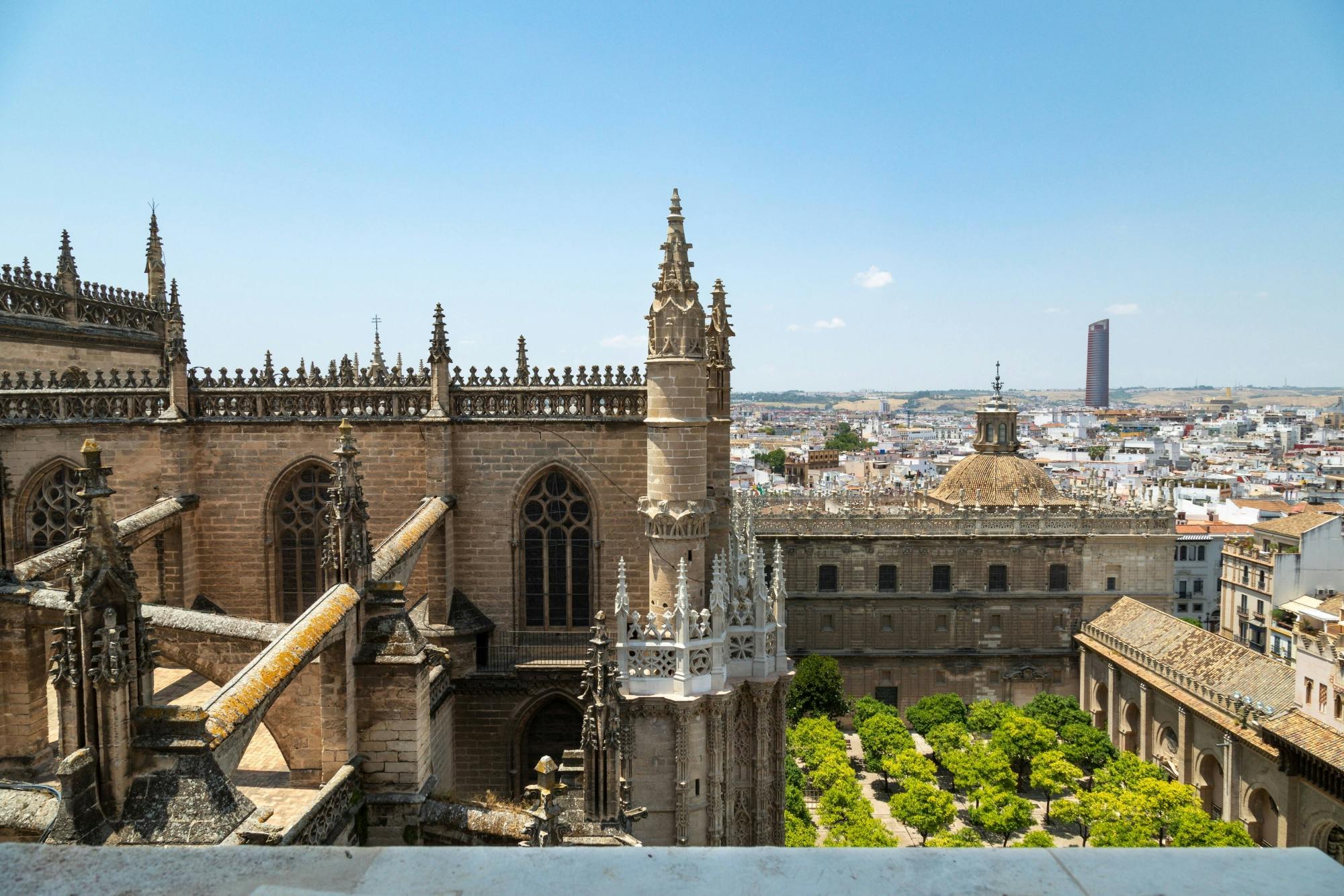 Seville tour with panoramic bus ride and Cathedral visit