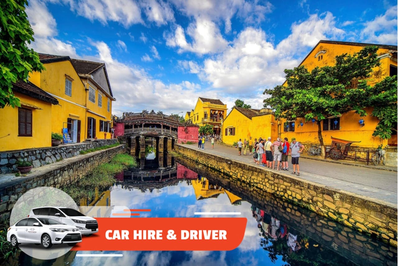 Half-day visit Hoi An City car rental with driver