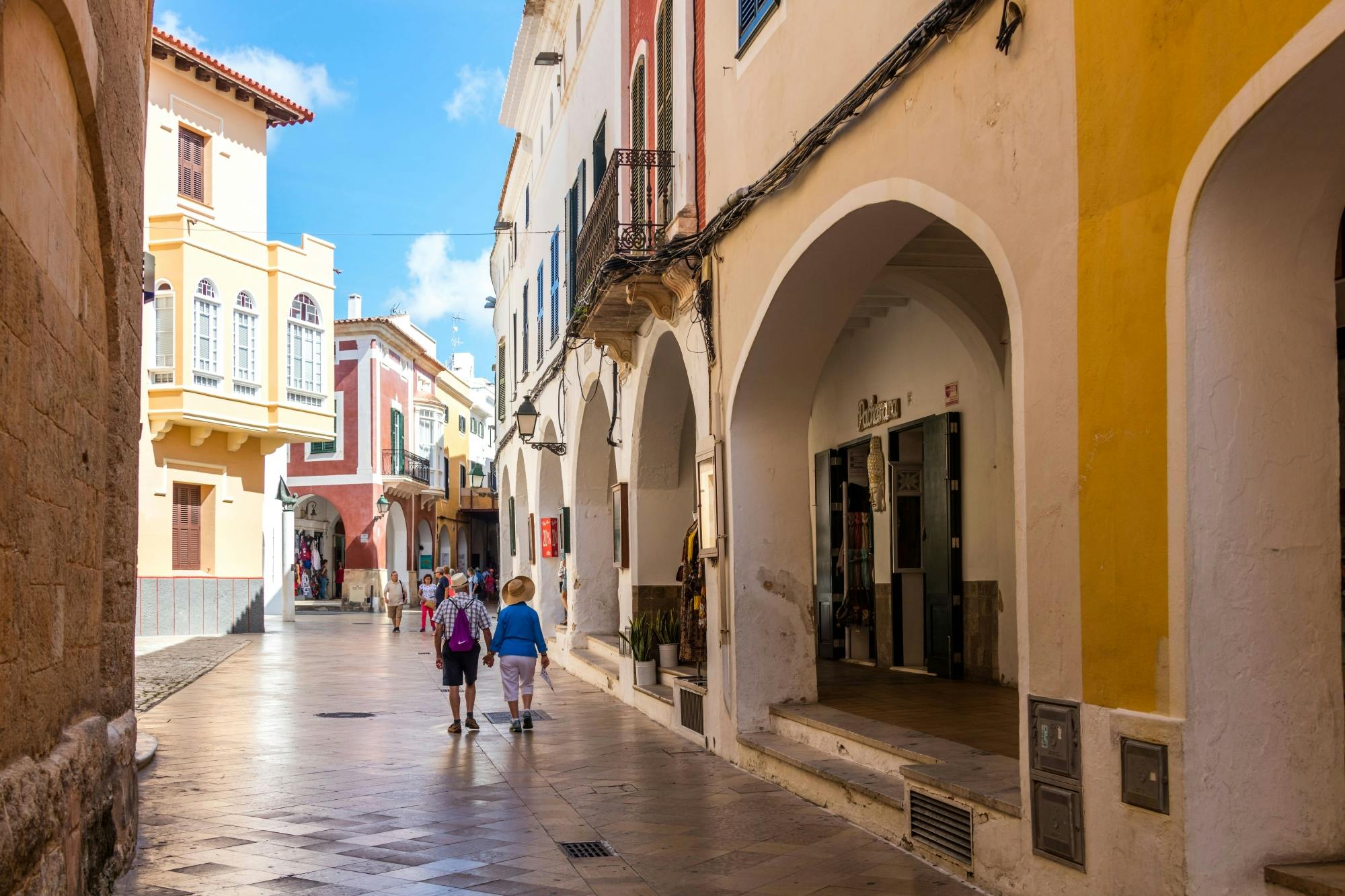 Ciutadella walking tour with shopping, El Toro visit and Casa Olivar