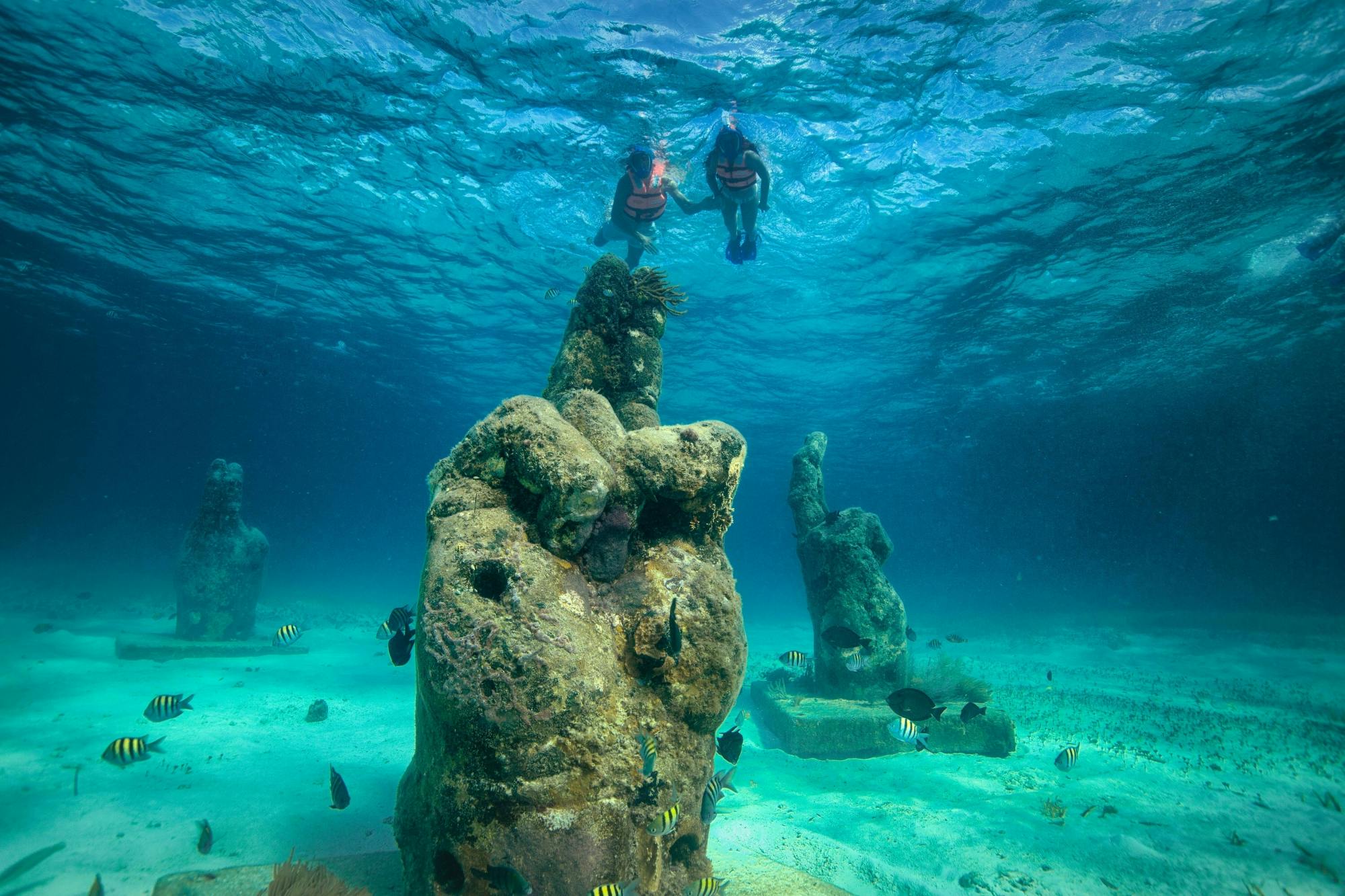 Isla Mujeres catamaran tours with snorkelling