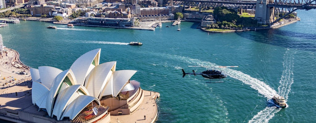 Sydney harbour 20 minutes scenic flight