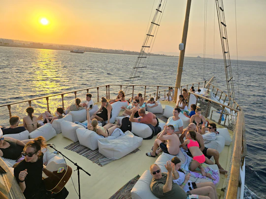 Sunset cruise in Rhodes