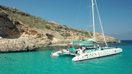 Katamarantour in der Bucht von Palma mit Barbecue und Transfer
