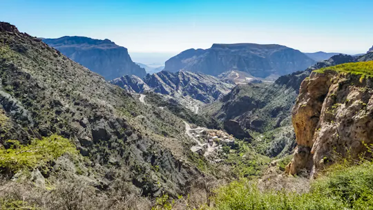 Full-day tour to the green mountain from Muscat