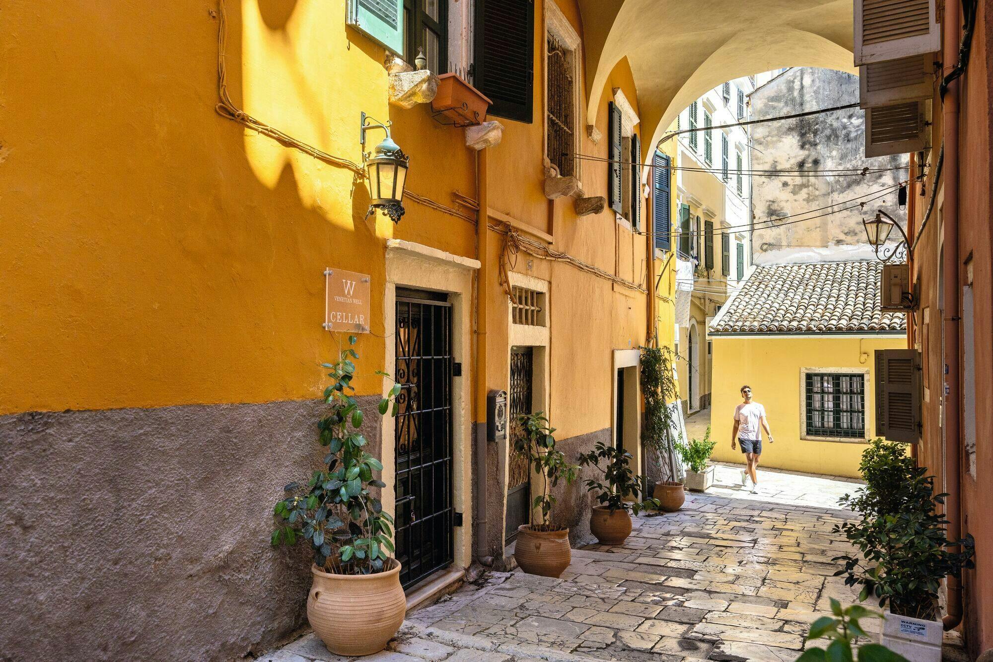 Sites & Bites: Corfu Old Town, Greek doughnuts and ouzo