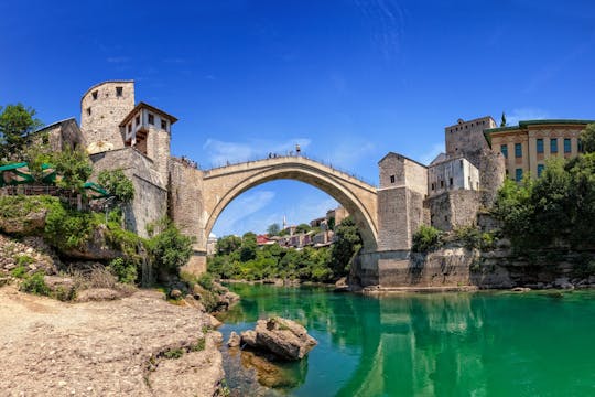 Passeio privado de Dubrovnik para as cachoeiras de Ston, Mostar e Kravice