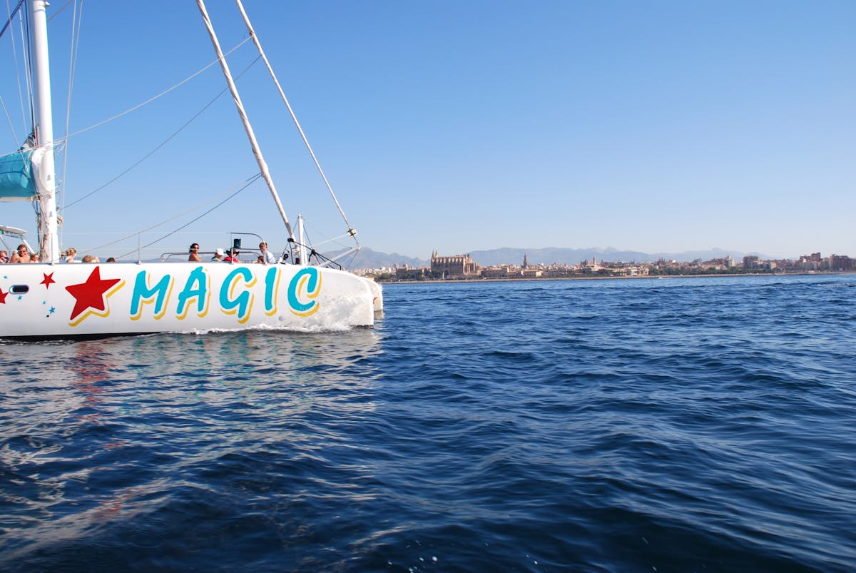 Catamarantocht in de baai van Palma met barbecue