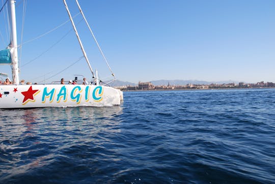 Katamarantour in der Bucht von Palma mit Barbecue