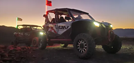 Excursion en buggy au coucher du soleil dans le désert de Las Vegas