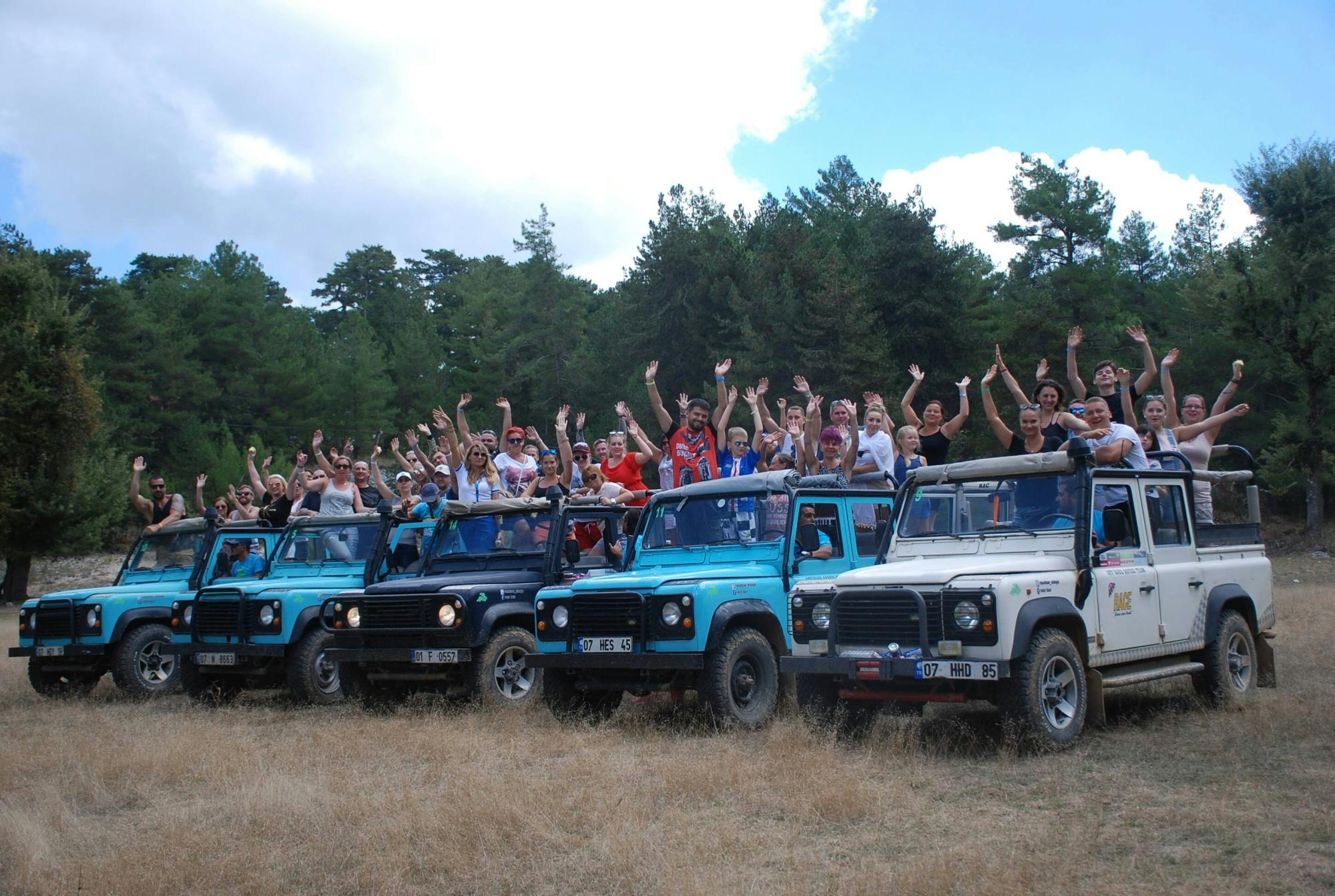 Alanya Dim area 4x4 tour with lunch