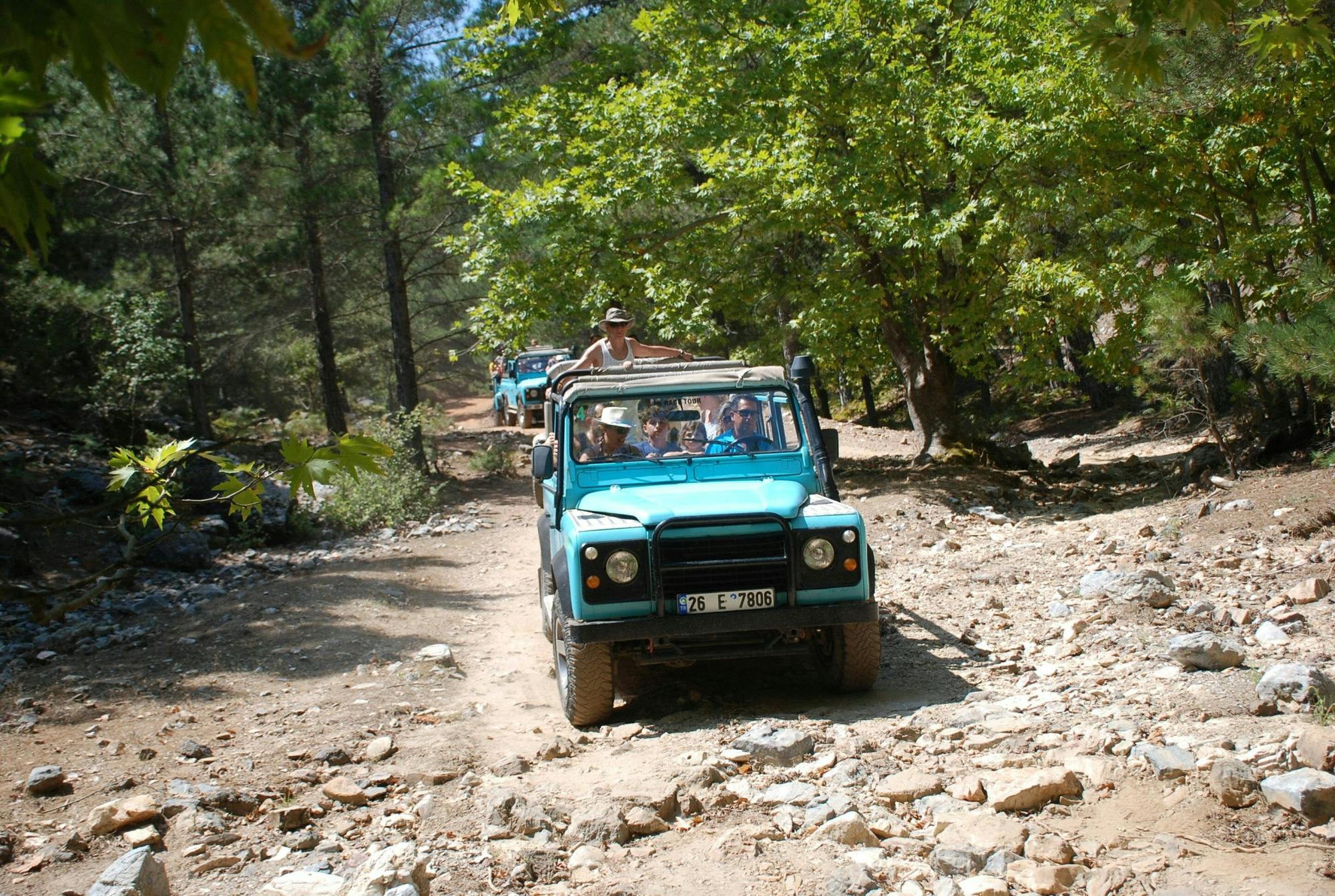Alanya Dim area 4x4 tour with lunch