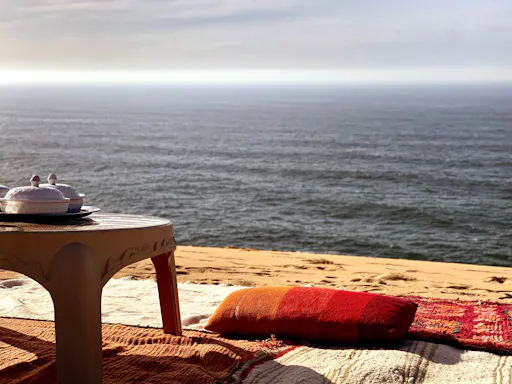 Atlantic coast tour and Timlalin Dunes sand-boarding session