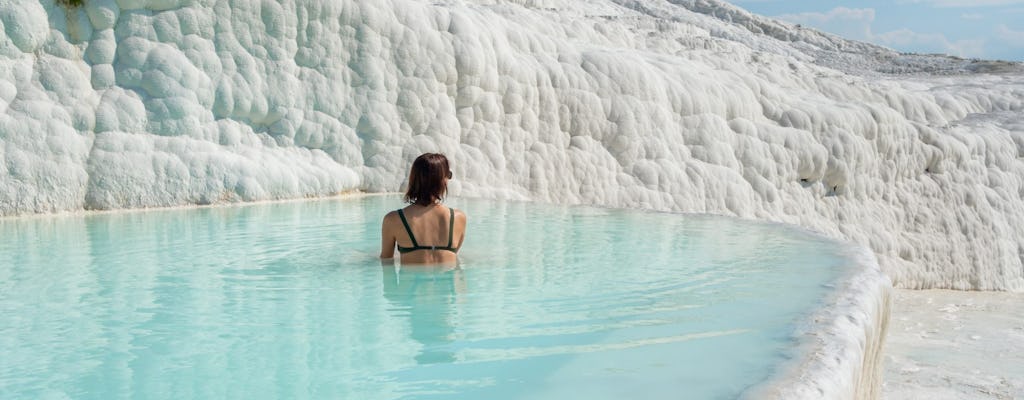 Pamukkale and Hierapolis day trip from Antalya-Kemer with meals