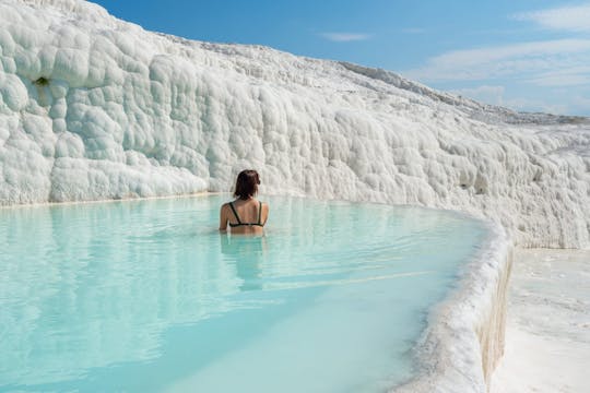 Excursion d'une journée à Pamukkale et Hiérapolis au départ d'Antalya-Kemer avec repas