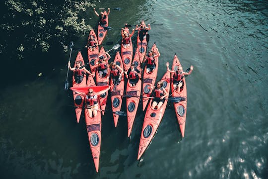 2-hour guided kayak tour through Stockholm's key landmarks
