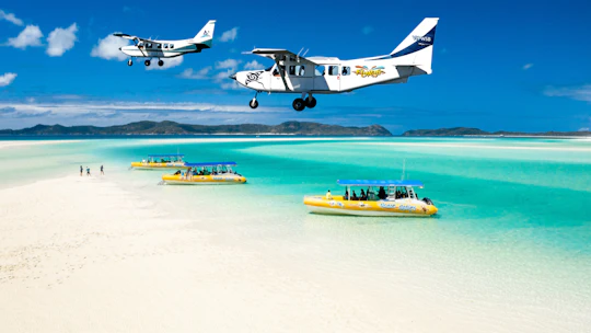 Airlie Beach fly raft package Southern lights