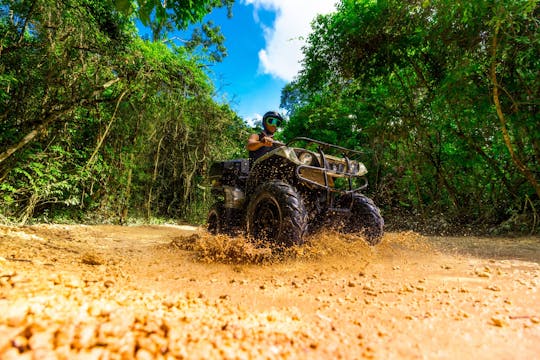 Dschungelabenteuer mit ATV, Zip Line, Cenote und Tequila-Verkostung