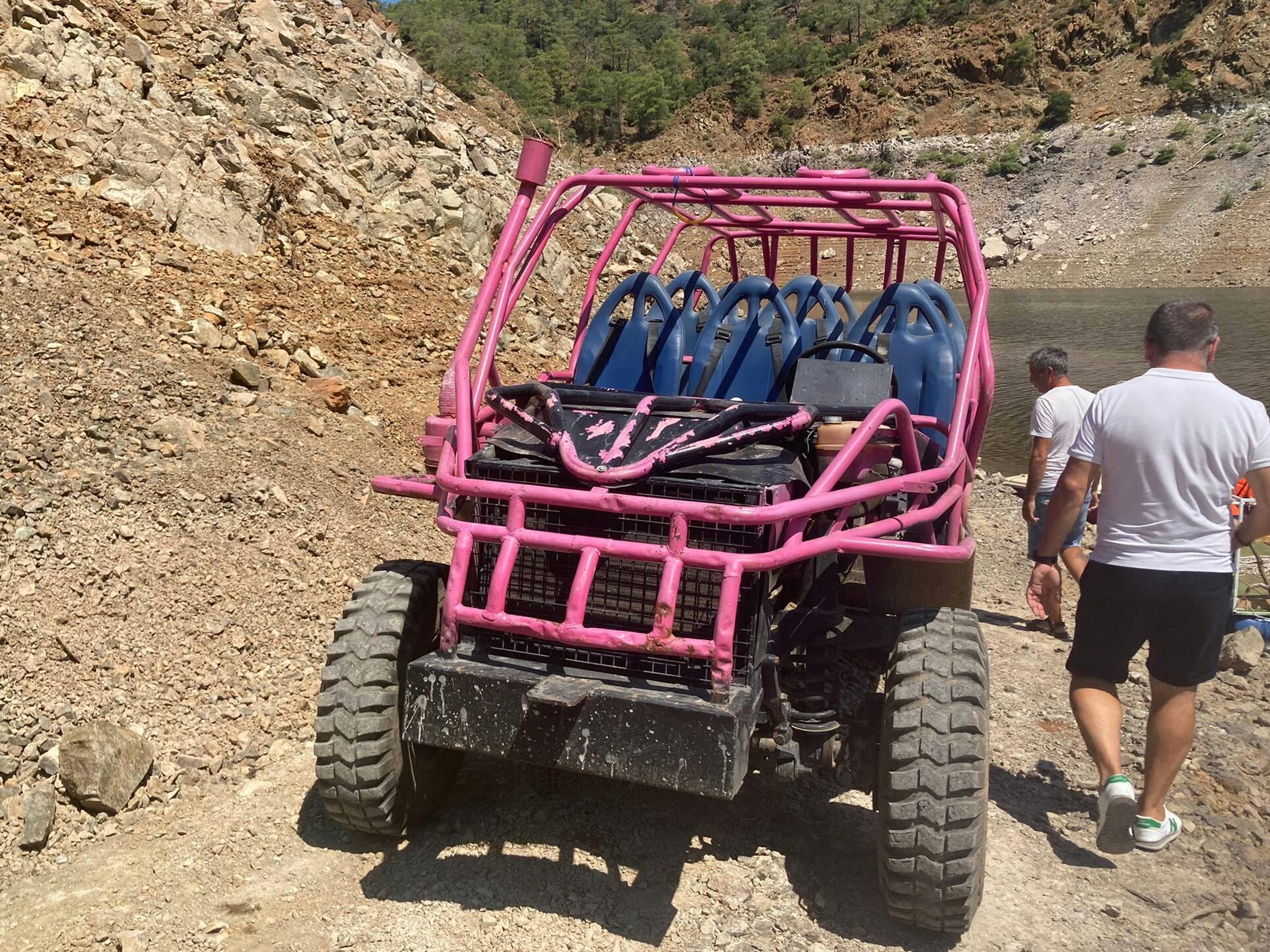 Monster buggy, jet boat, and zipline experience