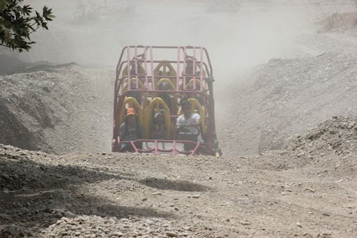 Monster buggy, jet boat, and zipline experience