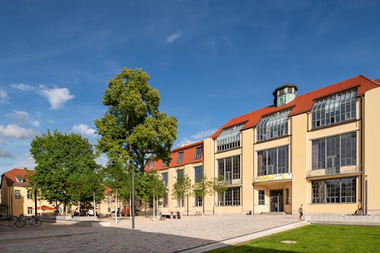 Guided walking tour of Weimar's significant landmarks
