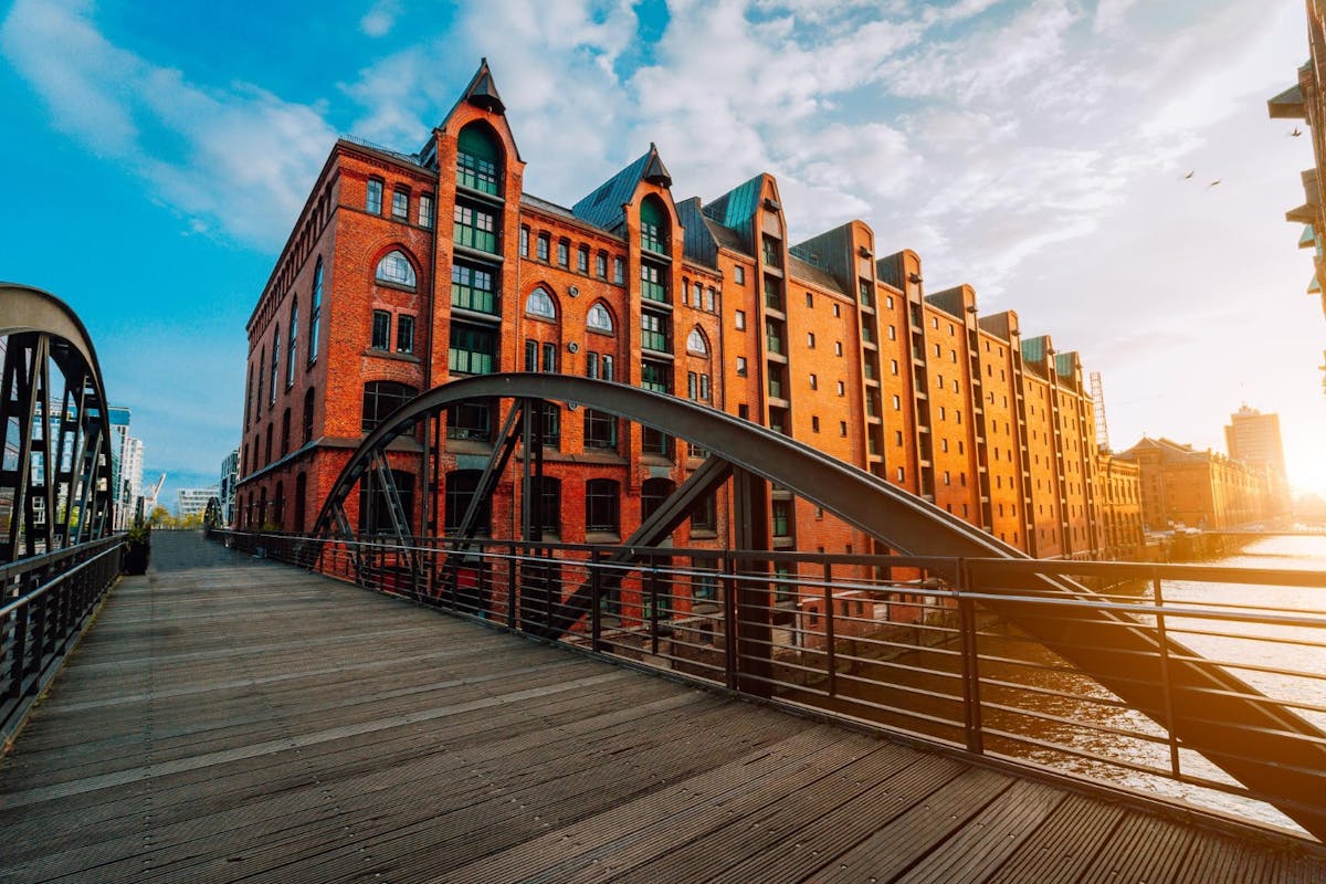 90 minuten durende wandeling door Hamburg met een local