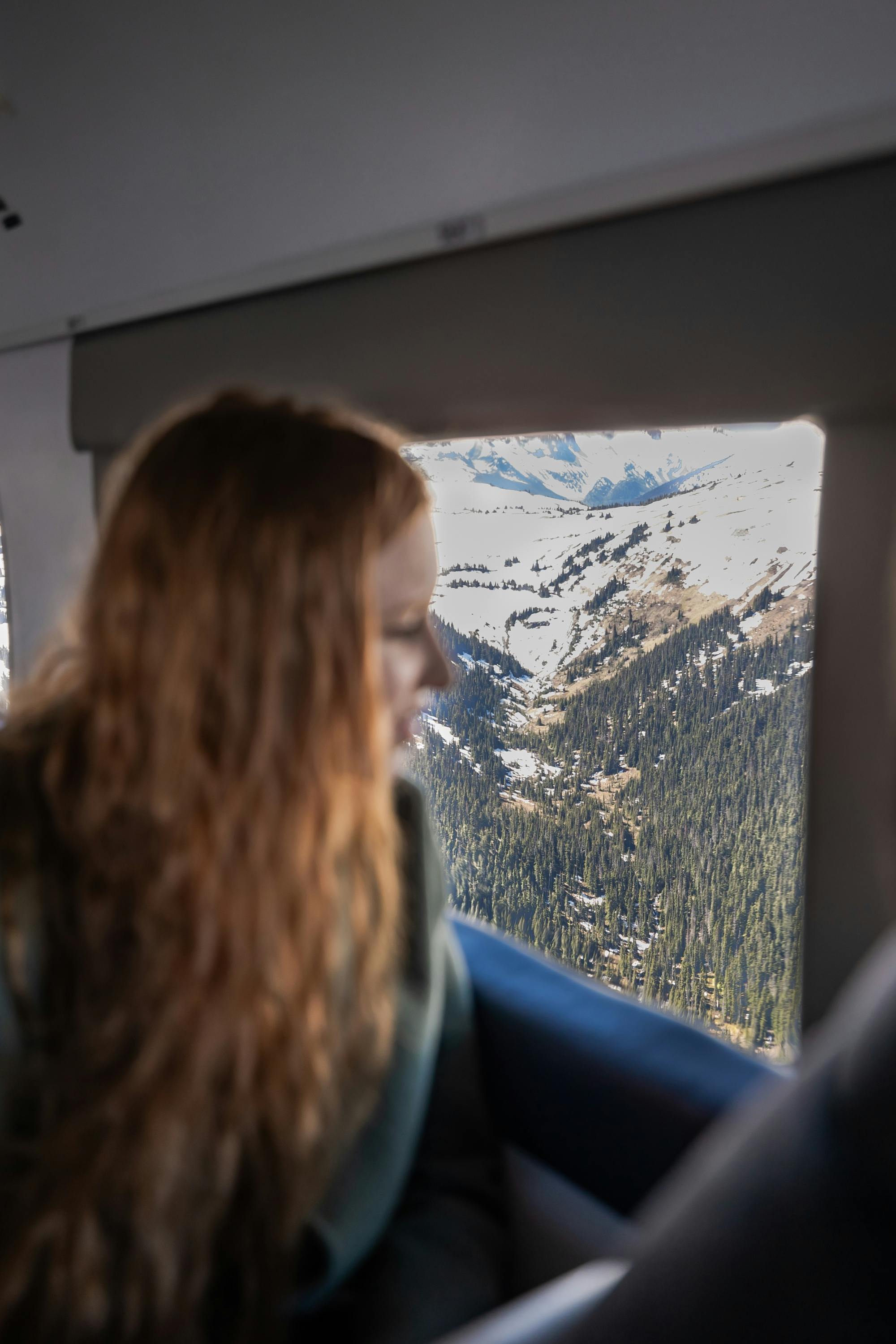 Spectacular glacier aerial tour in Whistler
