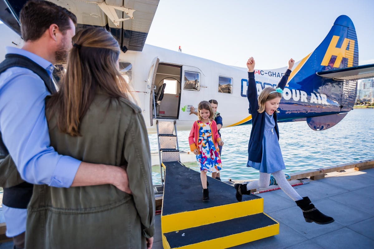 Tour panoramico esteso di Victoria in idrovolante