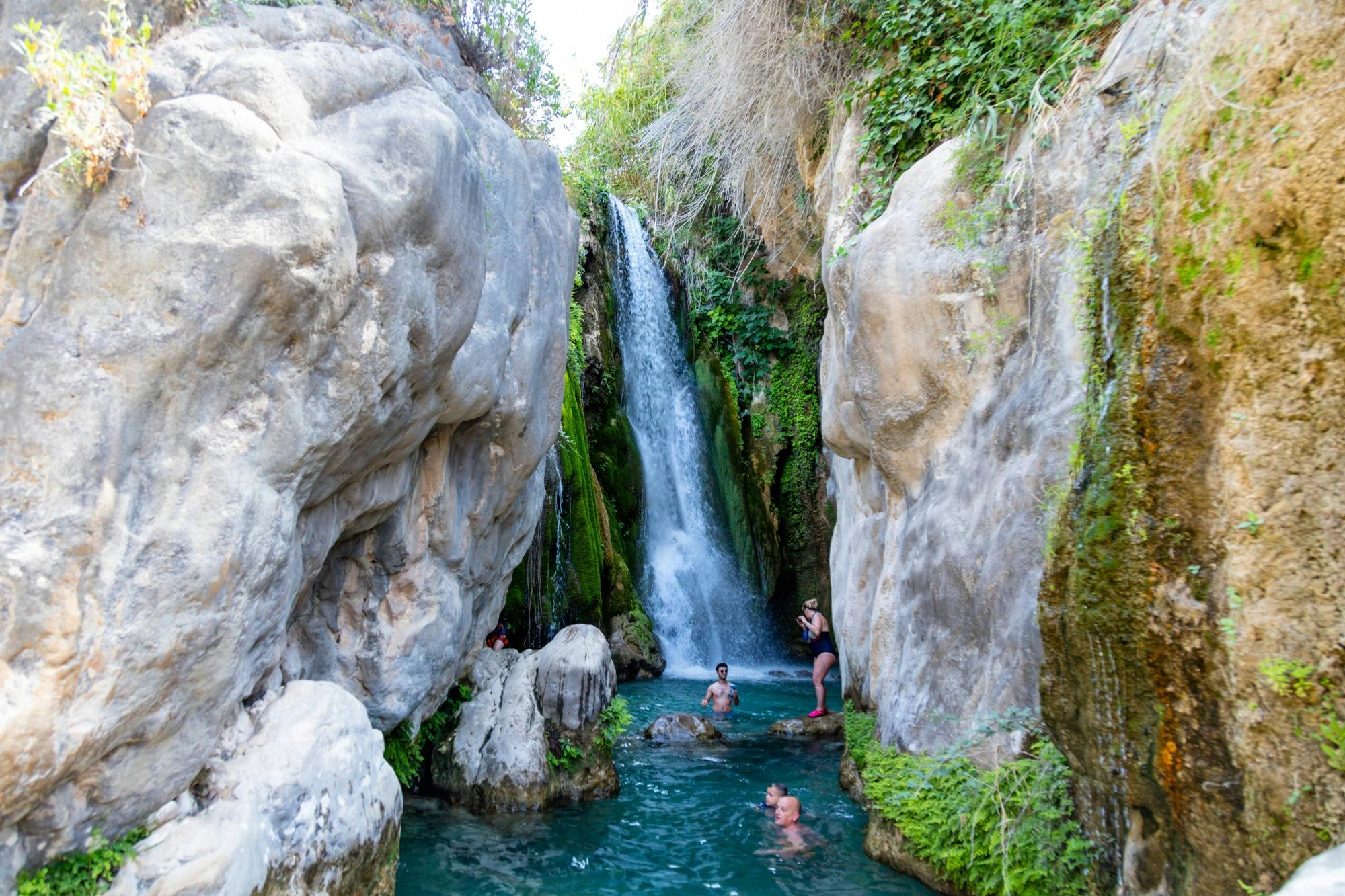 Costa Blanca 4x4 safari tour with Algar Waterfalls