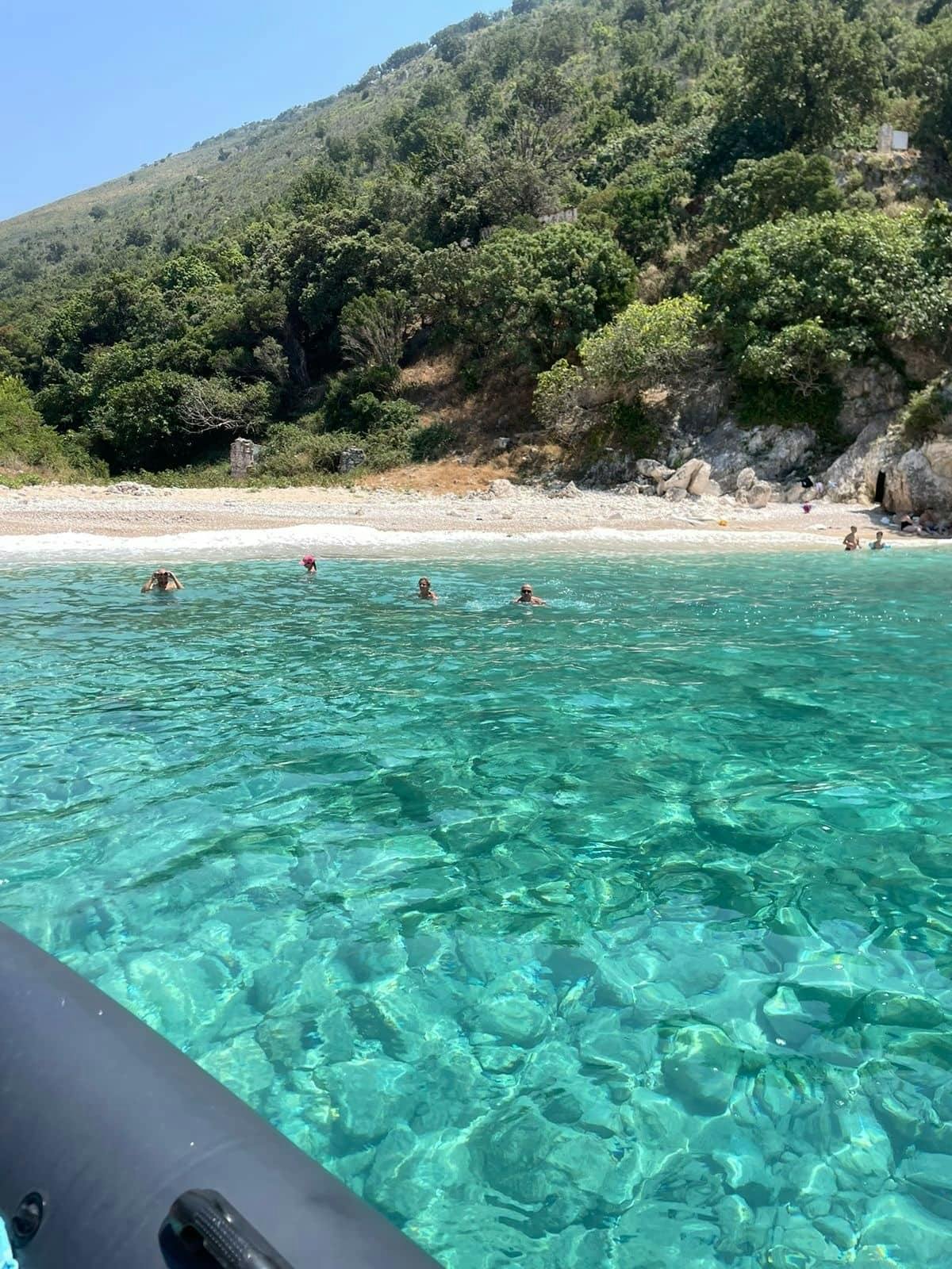 Guided speedboat tour of Karaburun’s beaches in Albania