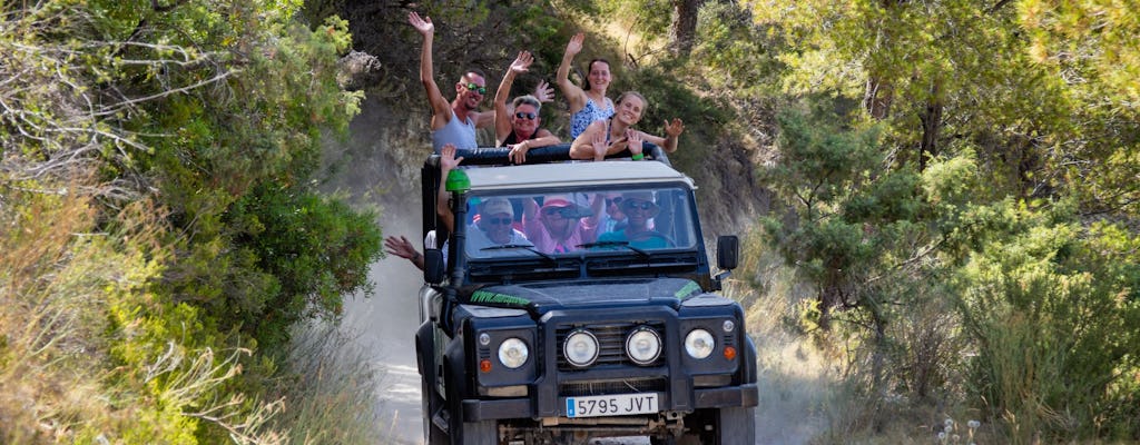 Costa Blanca 4x4 safari tour with Algar Waterfalls