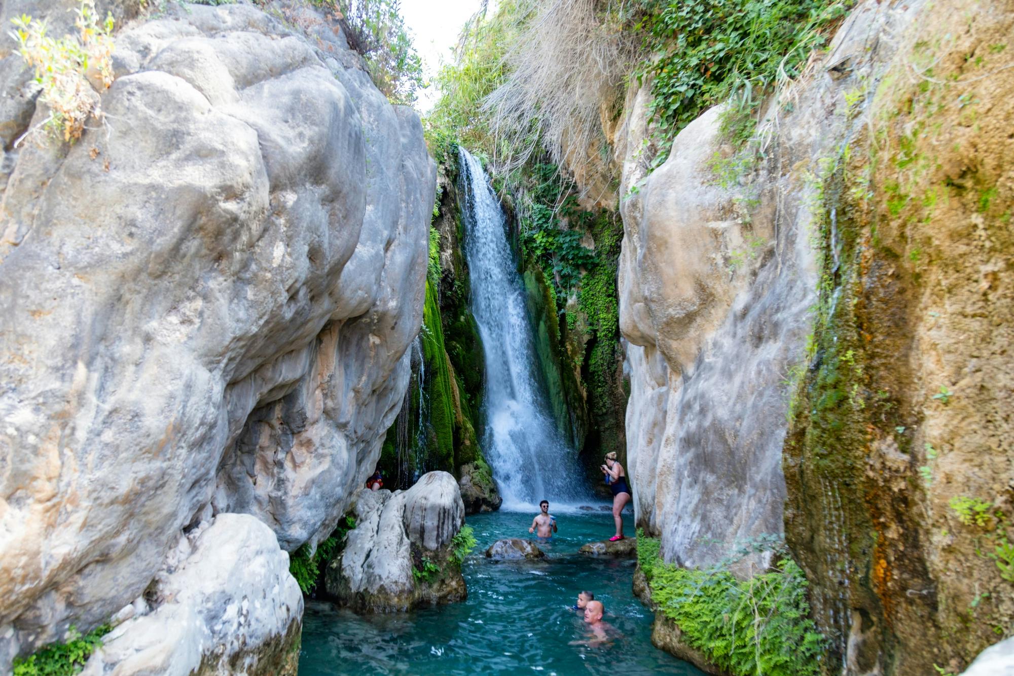 Costa Blanca 4x4 safari tour with Algar Waterfalls
