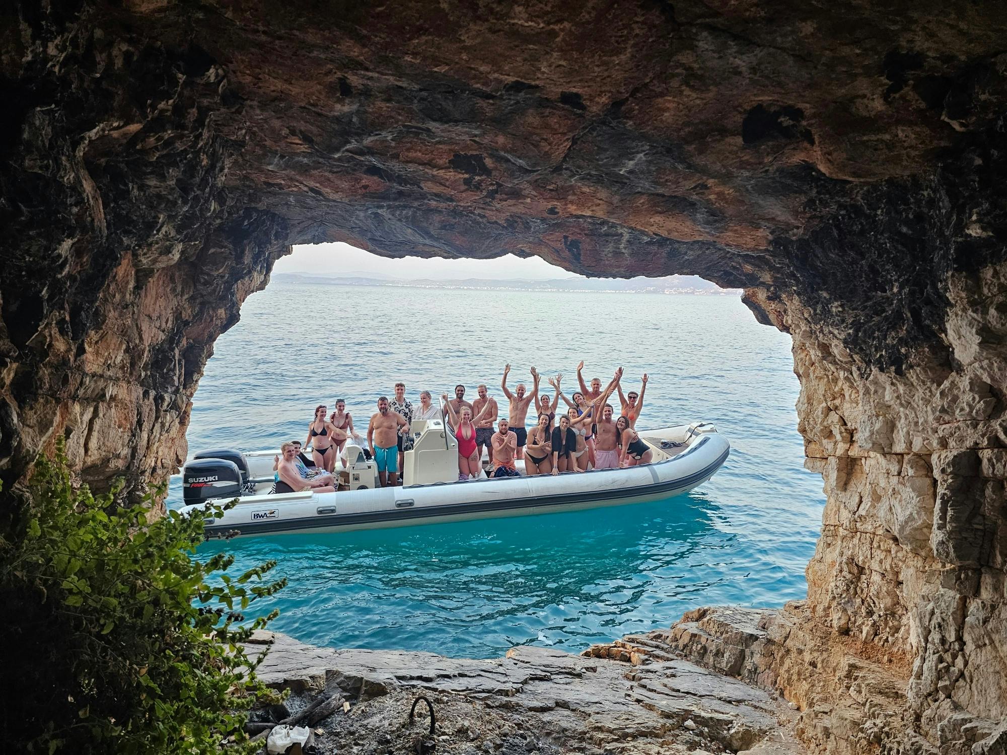Guided speedboat tour of Karaburun’s beaches in Albania
