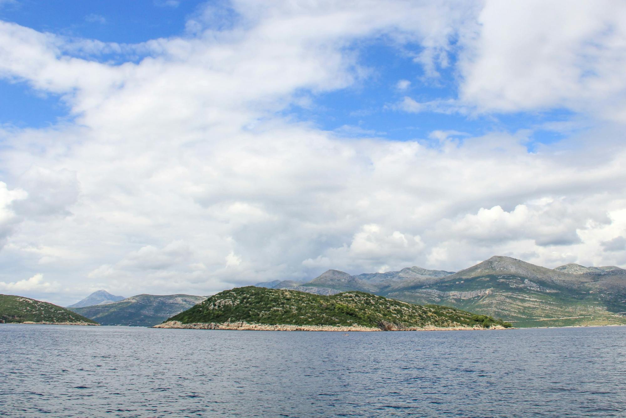 Dubrovnik catamaran cruise with swim stops