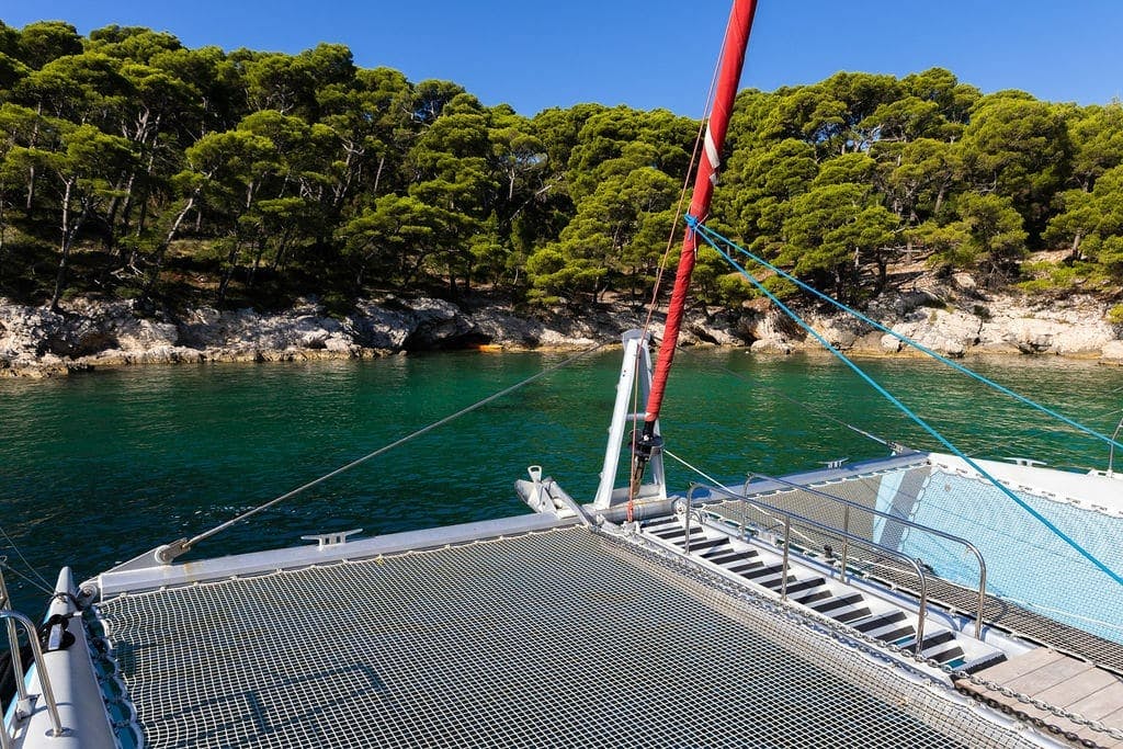Dubrovnik catamaran cruise with swim stops
