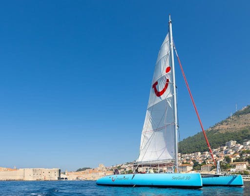 Dubrovnik catamaran cruise with swim stops