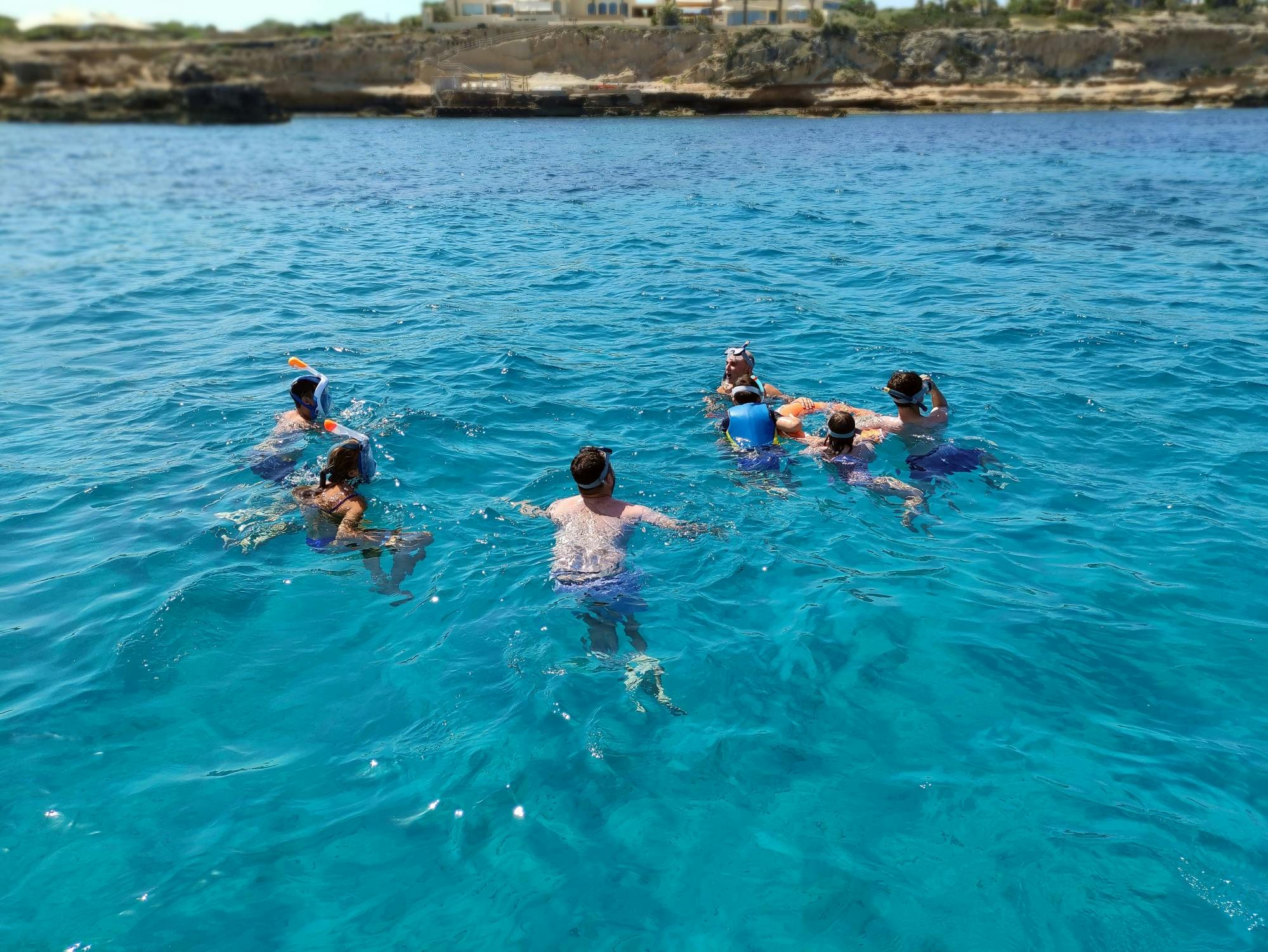 Ibiza family boat trip