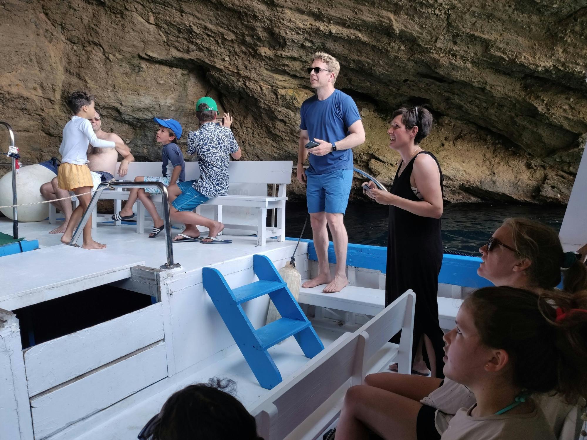 Ibiza family boat trip