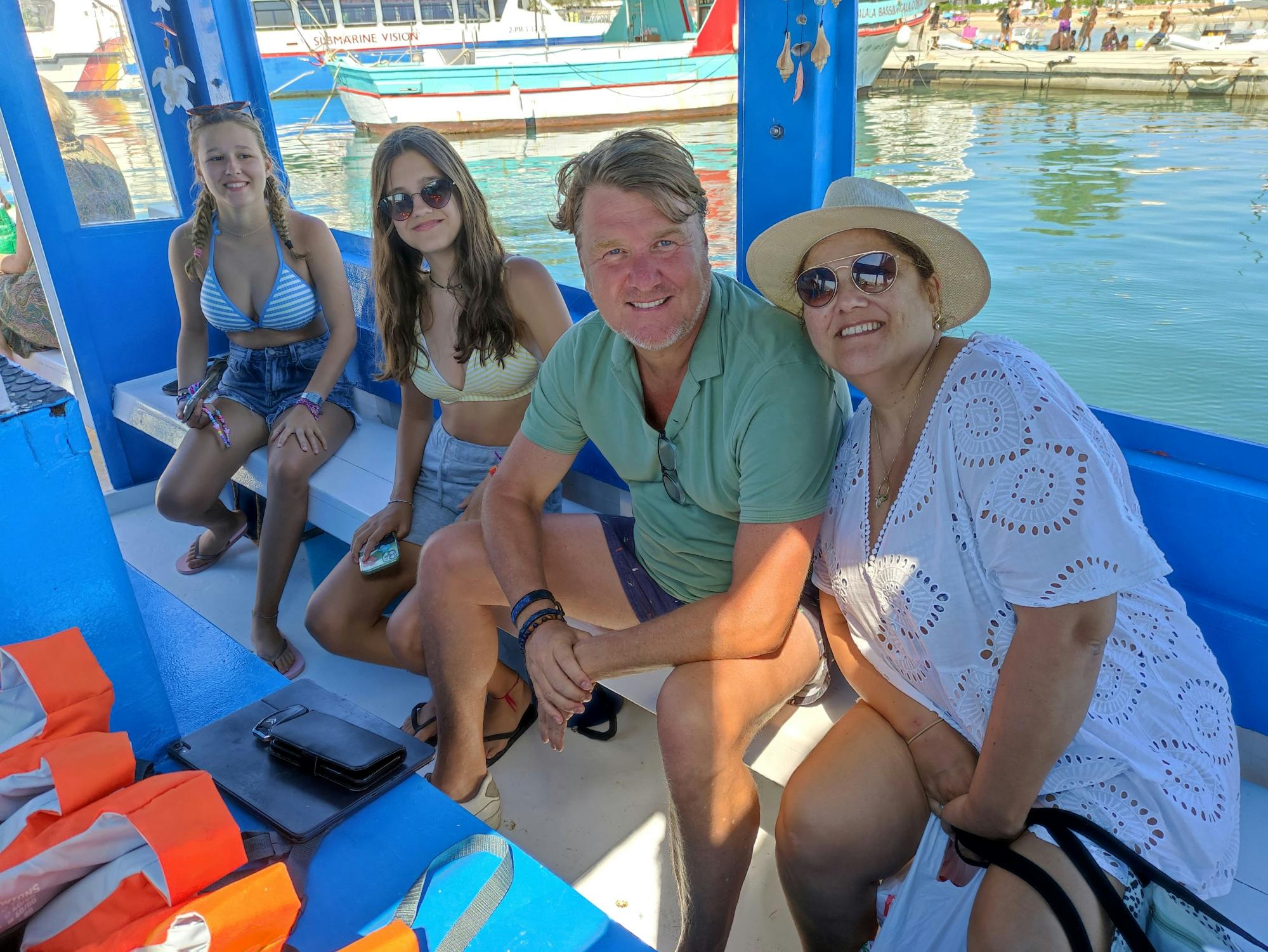 Ibiza family boat trip