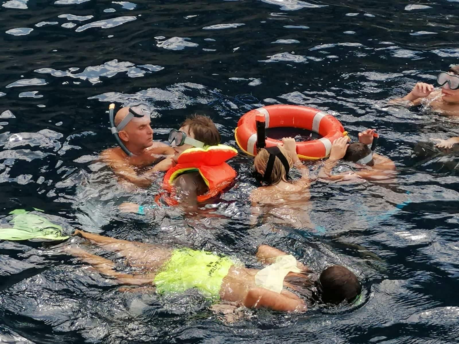 Ibiza family boat trip