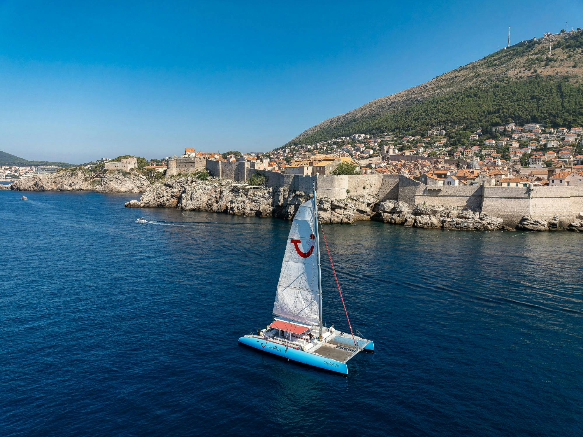Dubrovnik Sunset Catamaran Cruise with Drinks