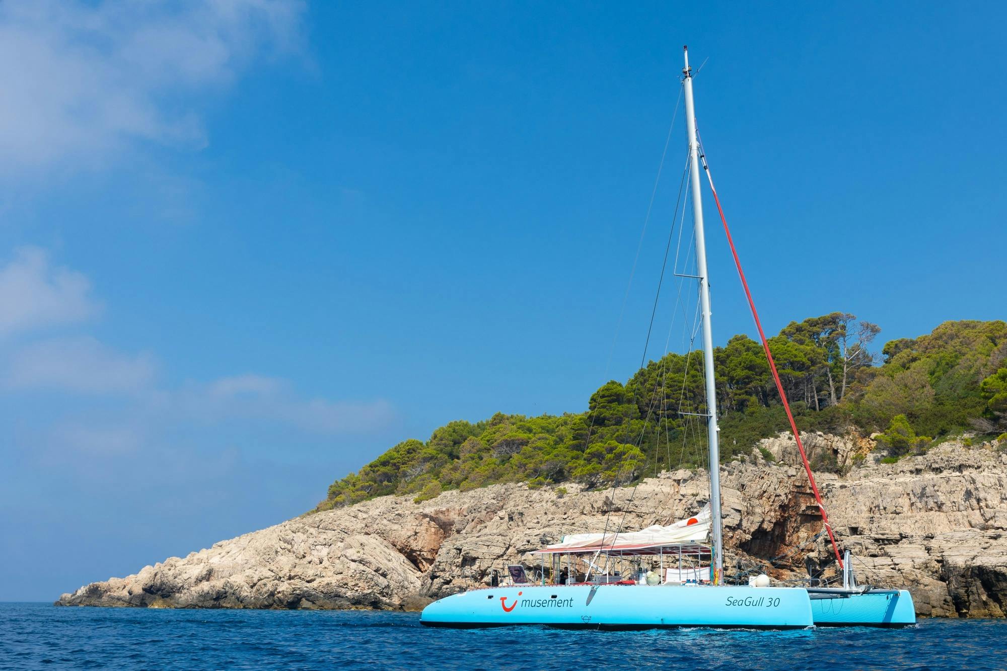 Dubrovnik Sunset Catamaran Cruise with Drinks