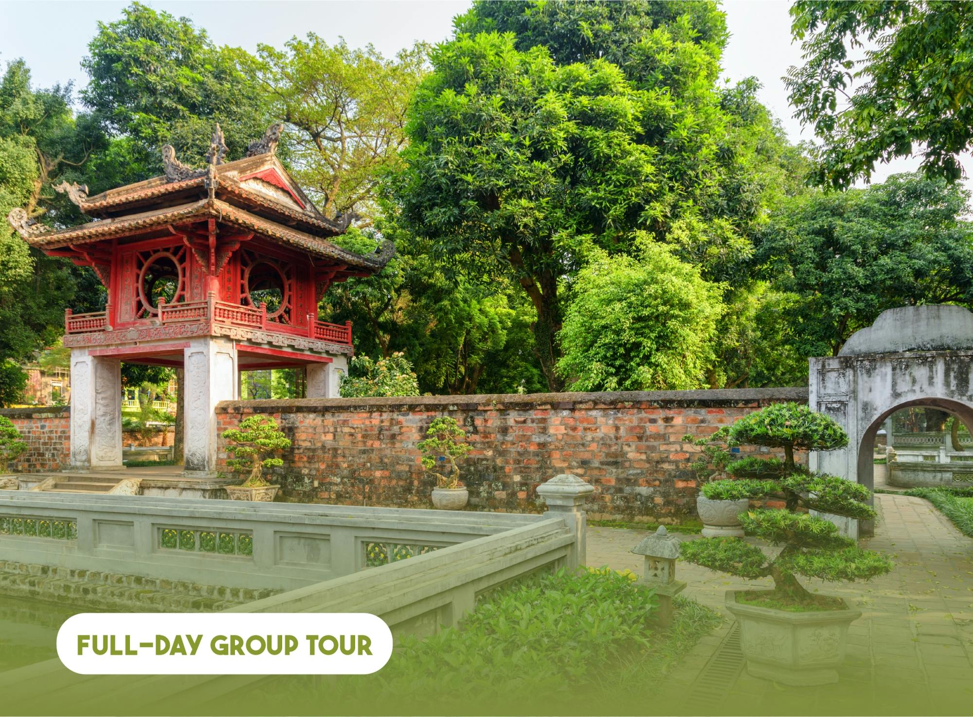 Punti salienti di Hanoi con tour guidato di un'intera giornata in ciclo di 1 ora